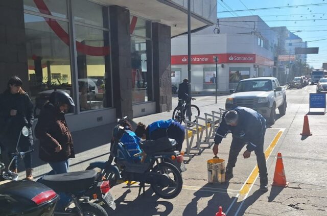 Demarcación de sitios exclusivos