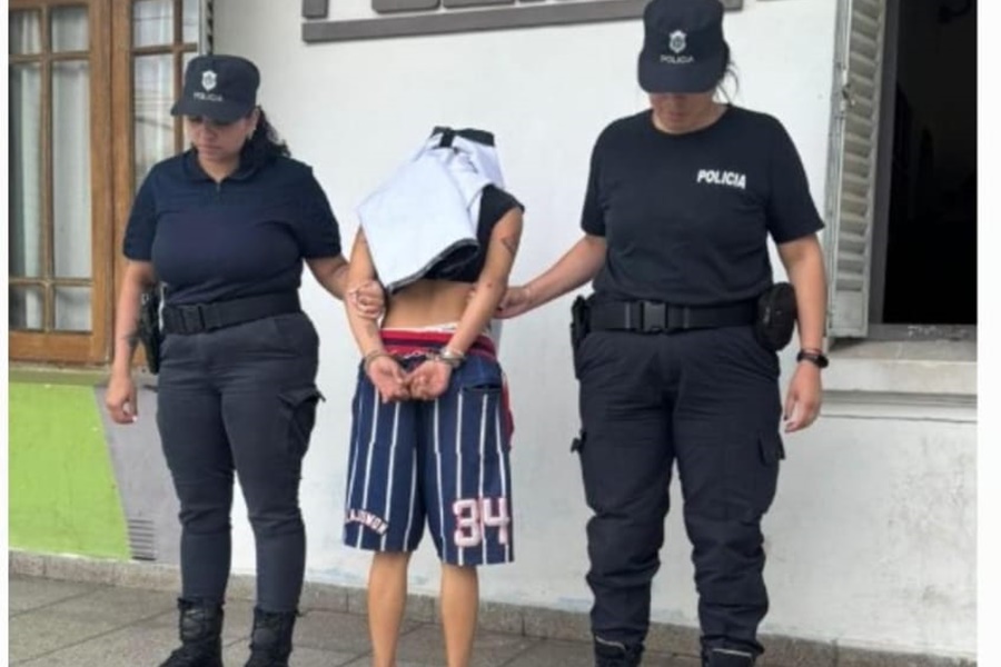 Detienen a una mujer