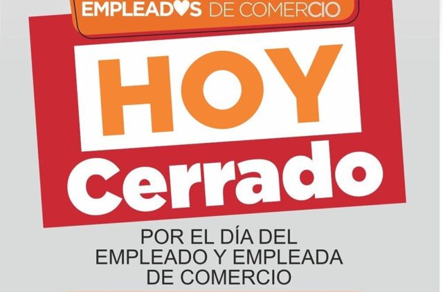 Feriado mercantil para los