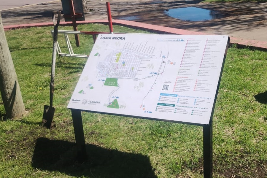 Instalaron cartelería
