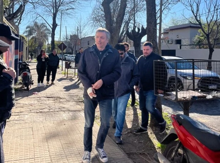 Máximo Kirchner en Tolosa