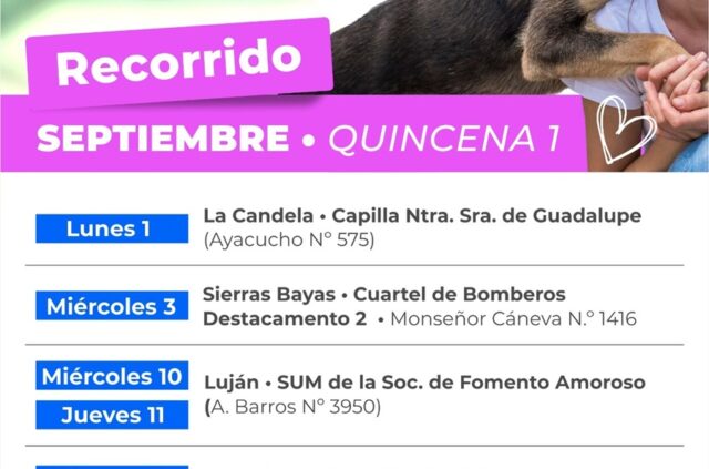 Recorrido de la primer quincena