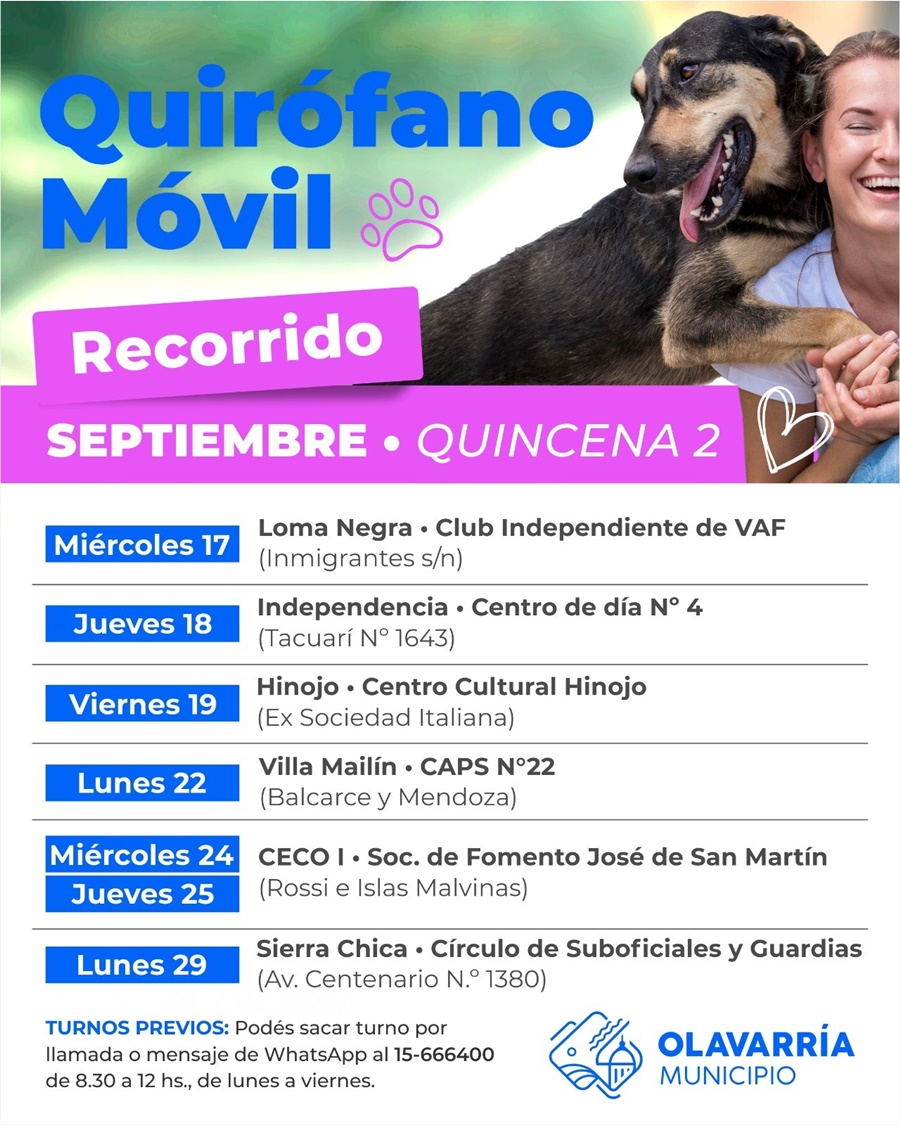 Recorrido de la 
