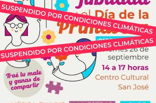 Se suspende la Celebración