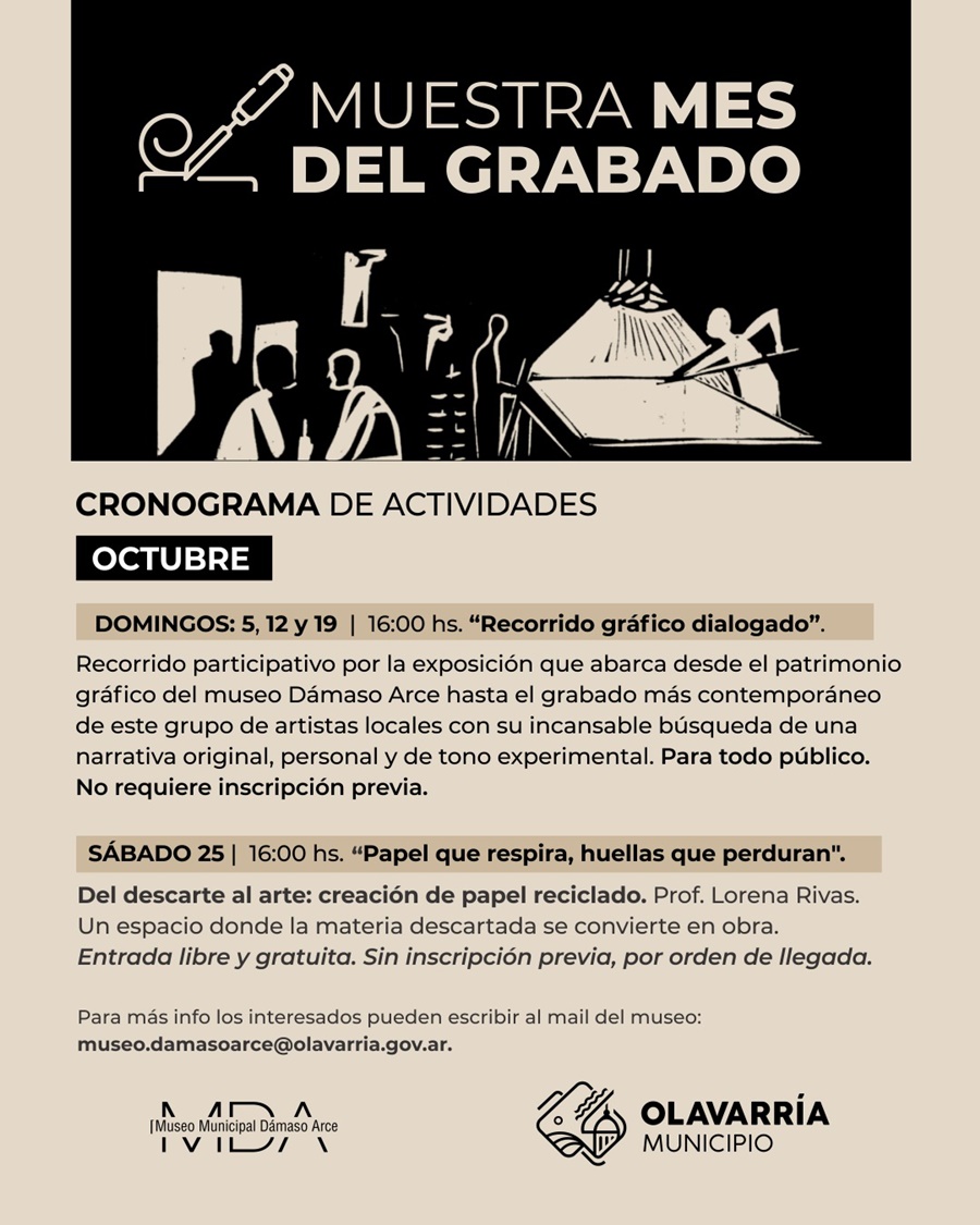 Actividades en el marco