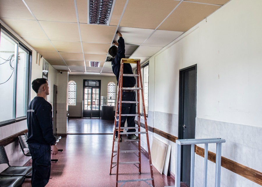 Continúan con los trabajos