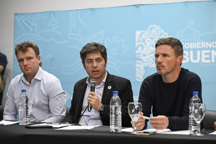 Kicillof se reunió con