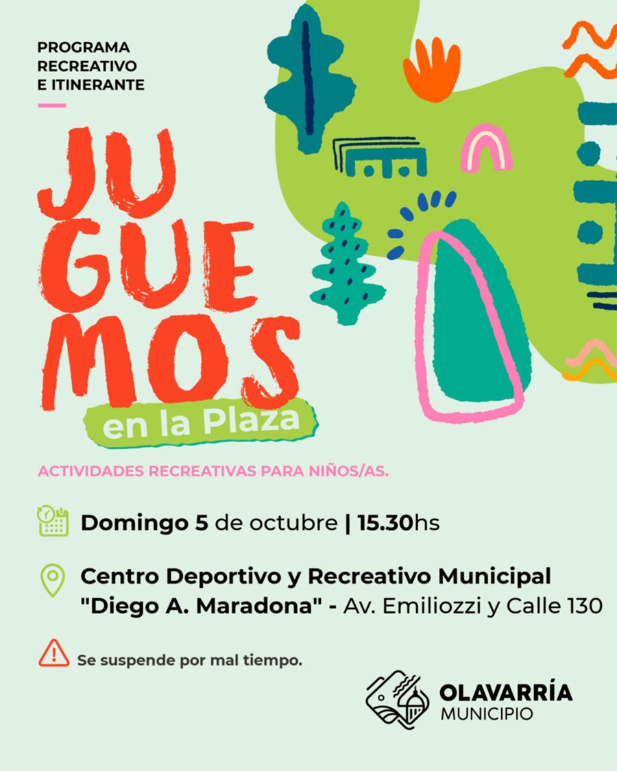 El próximo domingo juguemos