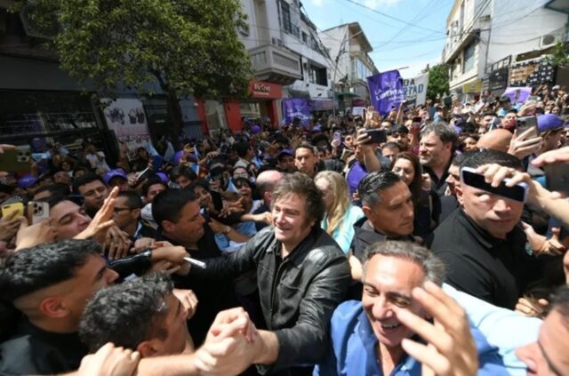 En campaña Milei dijo