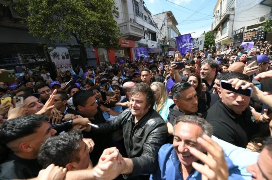 En campaña Milei dijo