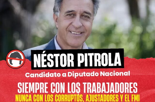 Néstor Pitrola candidato a