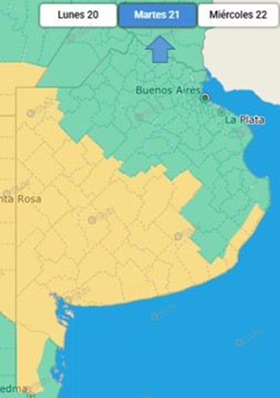 Rige un alerta para