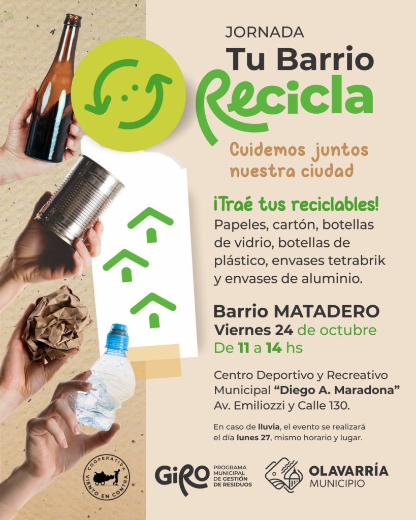 Tu barrio recicla llega