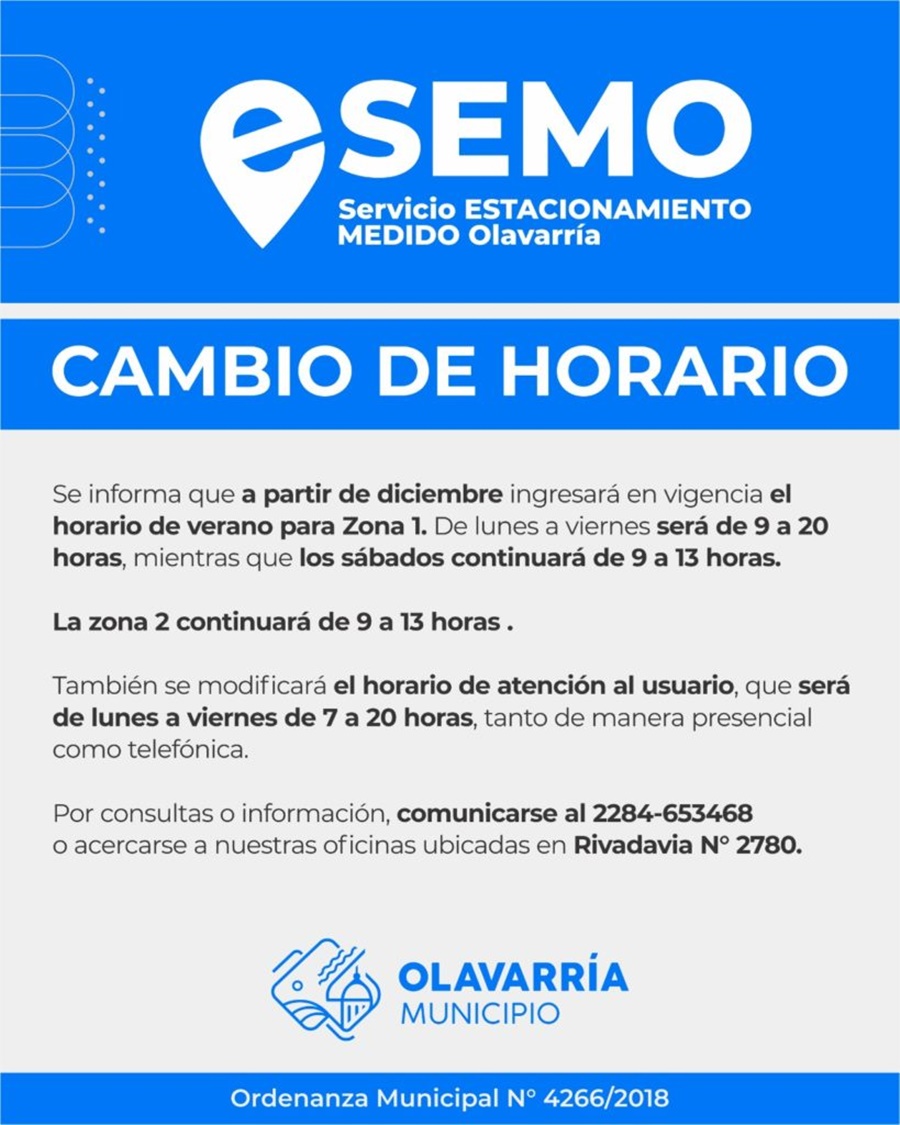 Desde el 1 de