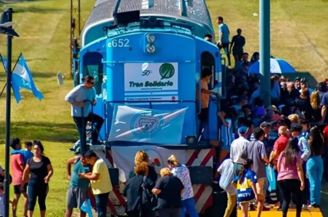 El Tren Solidario llega