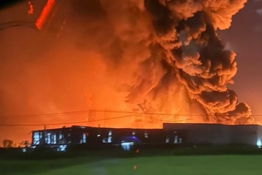 Impresionante explosión en el