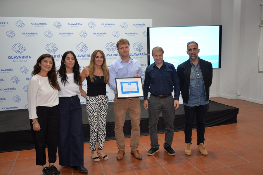 Olavarría recibió la distinción