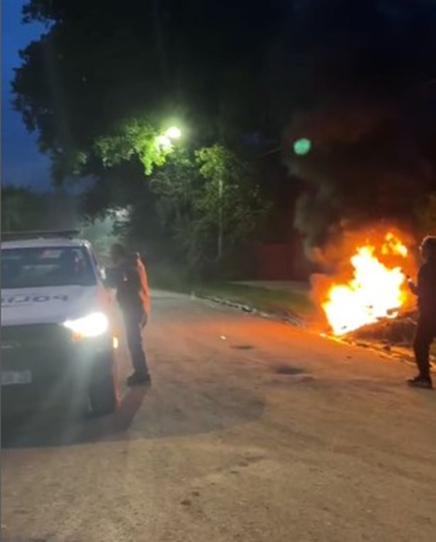 Reclamo vecinal en Villa