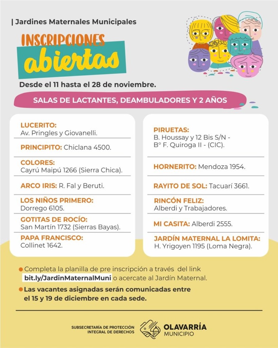 Se abrió la inscripción