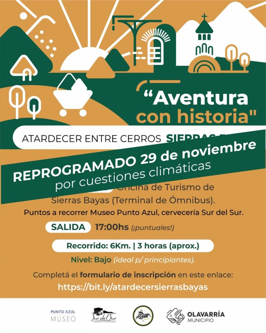 Se reprograma la actividad