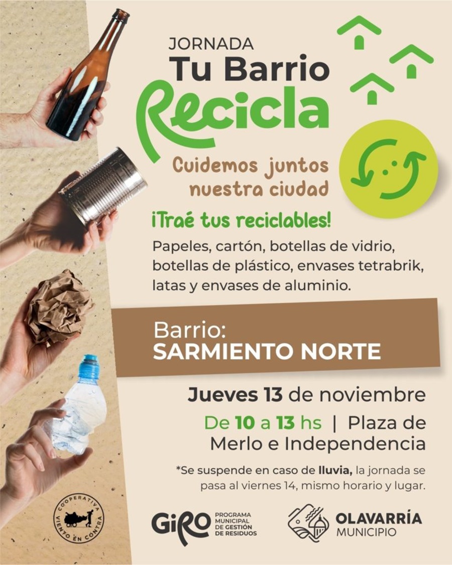 Tu barrio recicla este