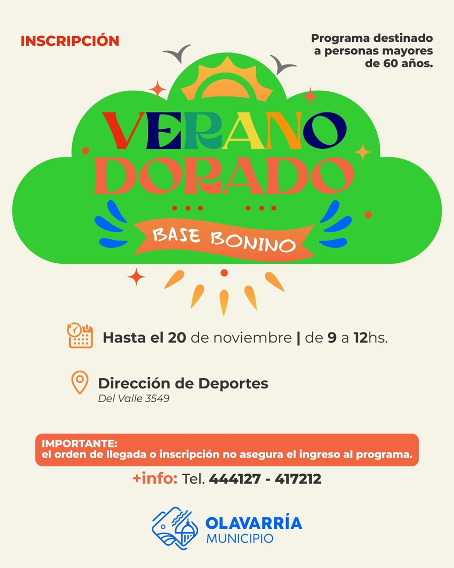 Últimos días para inscribirse
