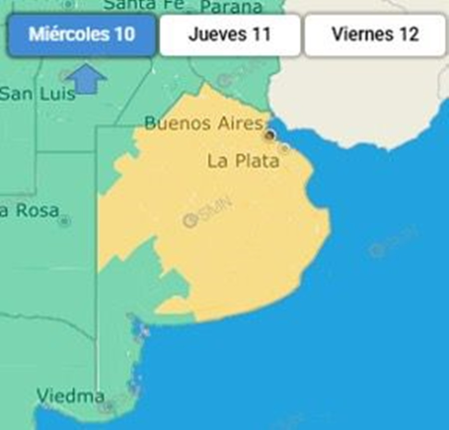 Continúa el alerta para