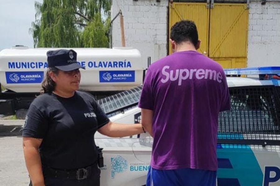 Detuvieron a un hombre