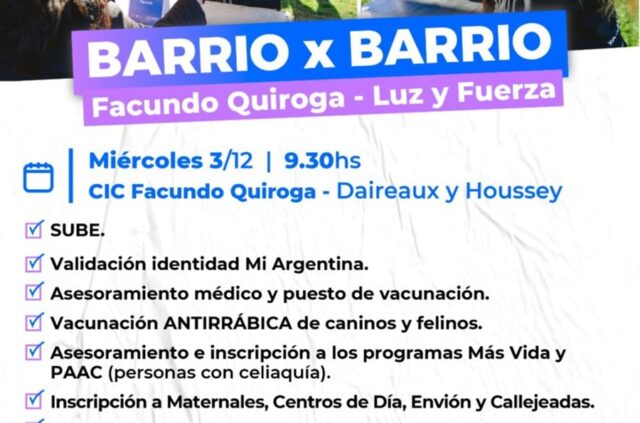 Estara en Facundo Quiroga