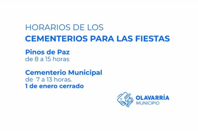 Horarios de cementerios