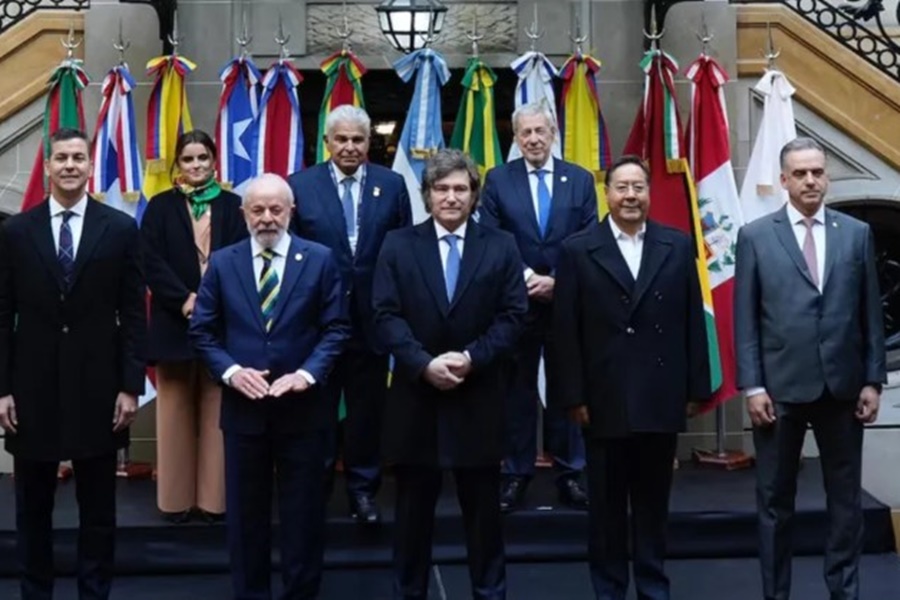 Javier Milei participa en