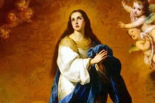 La iglesia Católica celebra