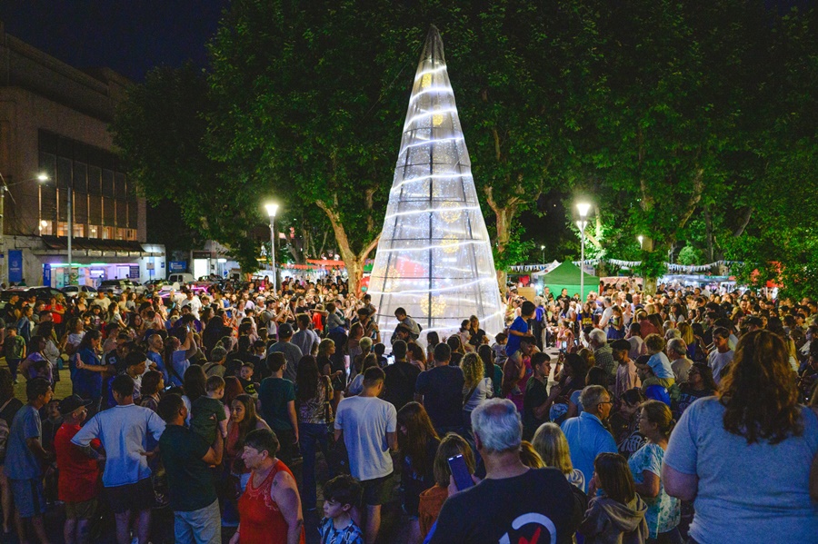 Se encendió la navidad