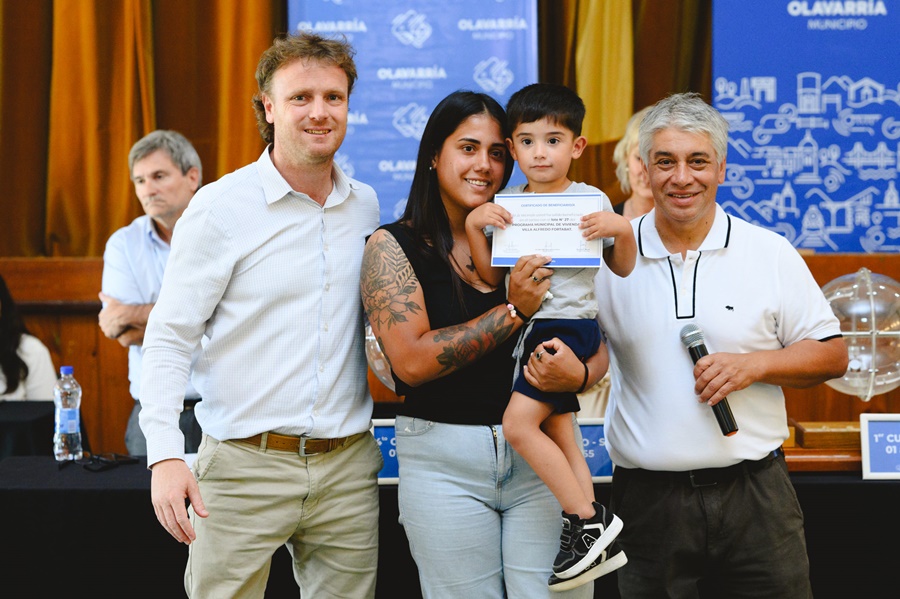 Se sortearon y adjudicaron