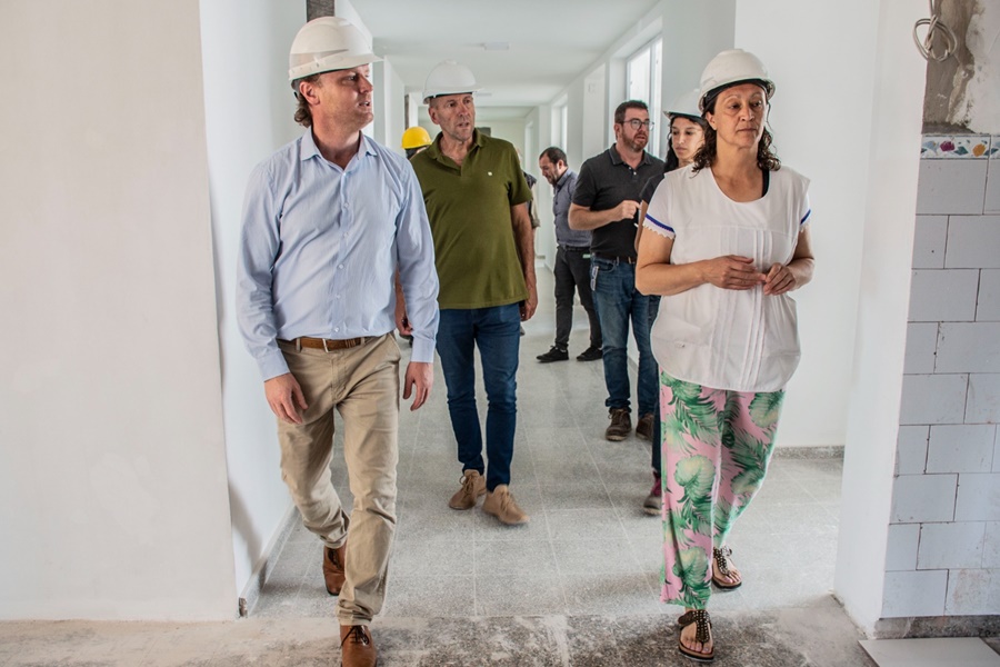 Wesner recorrió la obra