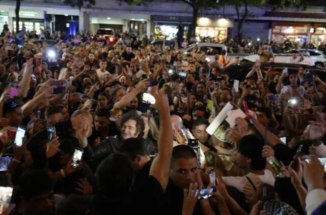 Javier Milei habló en