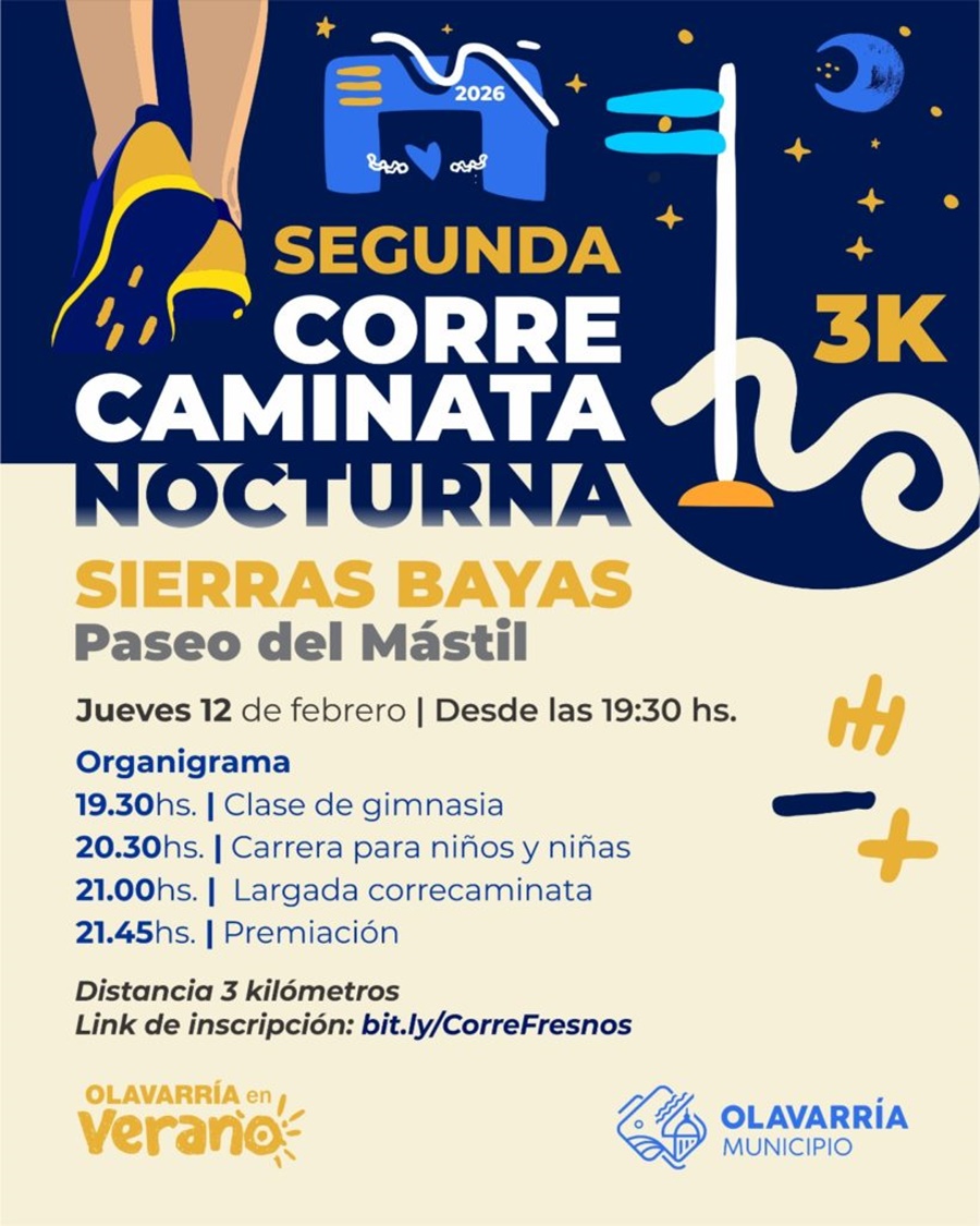 La segunda Correcaminata Nocturna