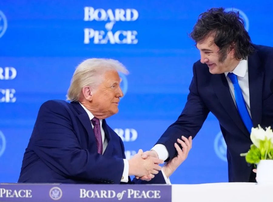 Milei firmó la adhesión
