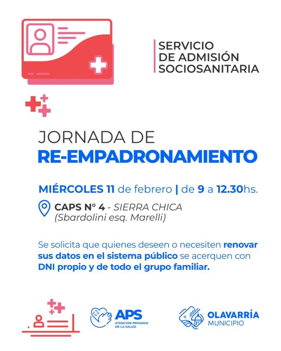Jornada de reempadronamiento destinada