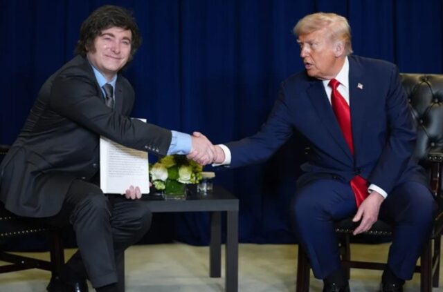 Milei habla en Washington