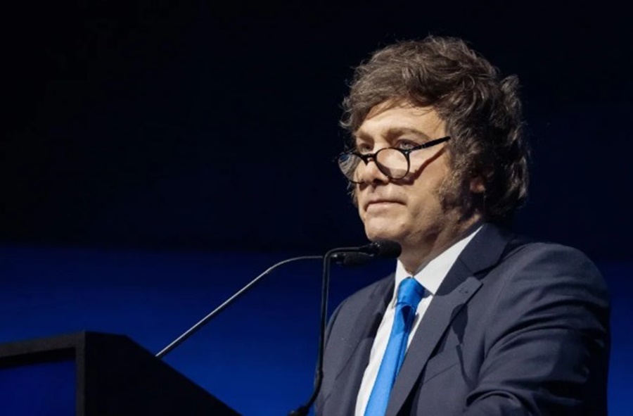 Javier Milei inaugura las