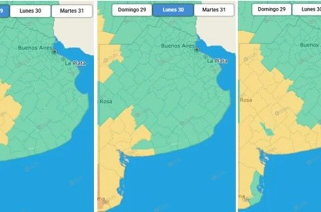 Alerta amarilla por tormentas