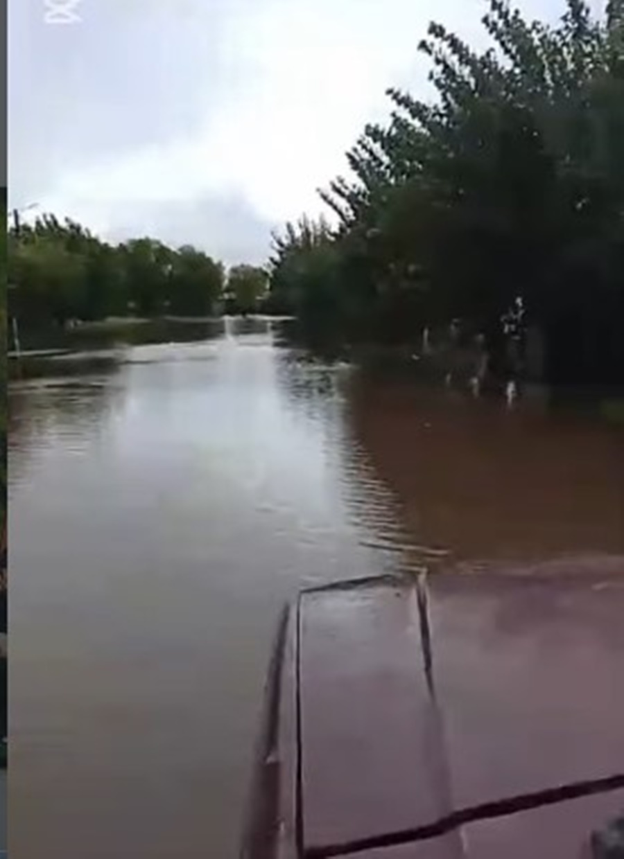 Alerta por anegamiento