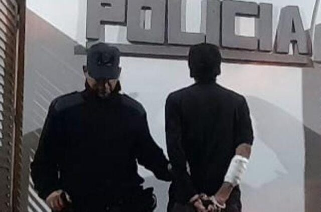 Dos aprehendidos tras violento