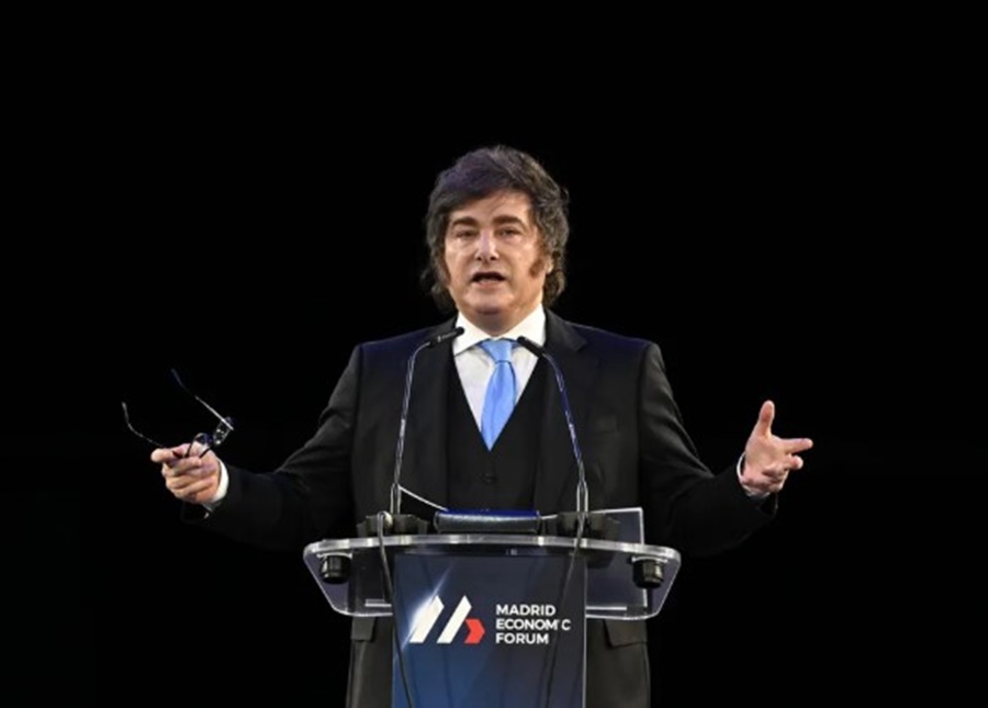 Milei celebró la baja