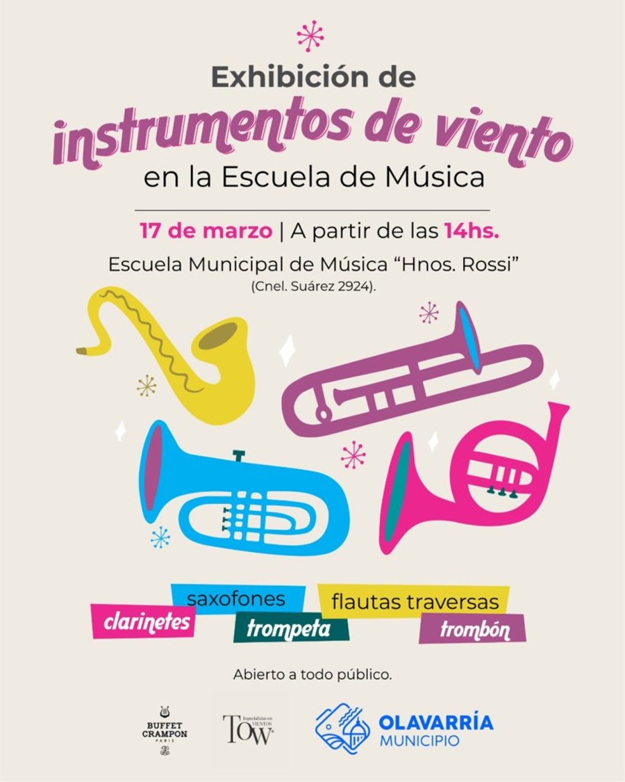 Exhibición de instrumentos de