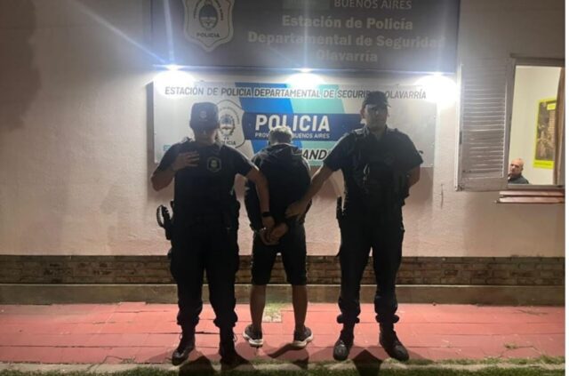 Fue sorprendido en el