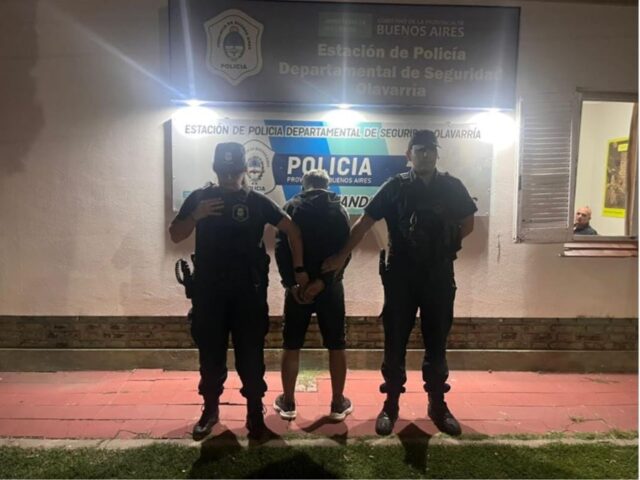 Fue sorprendido en el