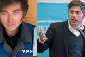 Kicillof apuntó contra Milei