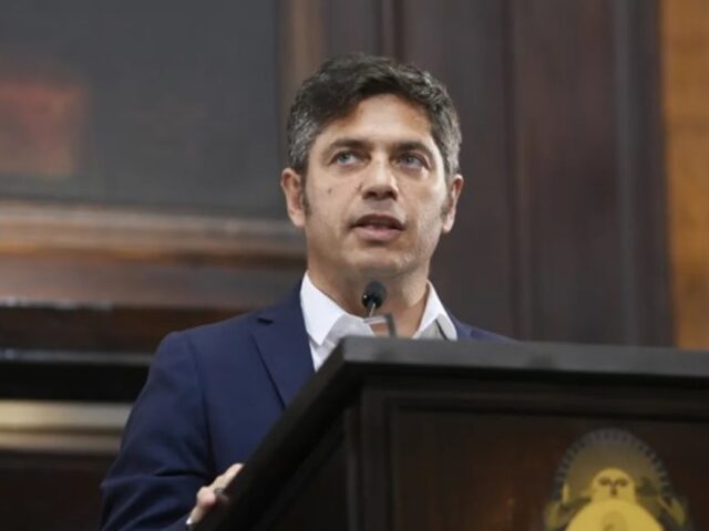 Kicillof dijo que el